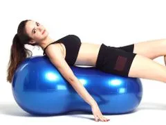 Verk  14285 Gymnastická lopta tvarovaný 45 x 90 cm s pumpičkou modrý