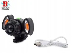 Bailong  14226 Cyklo svietidlo LED XM-L T6 2 COB