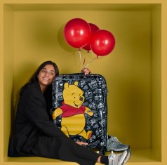 American Tourister Príručný kufor Wavebreaker Disney Winnie The Pooh