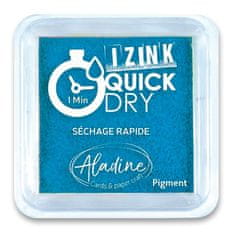 Aladine Pečiatkovací vankúšik IZINK Quick Dry rýchloschnúci - tyrkysový