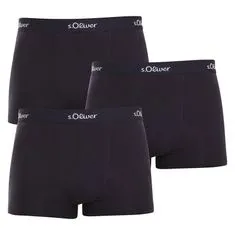 s.Oliver 3PACK pánske boxerky tmavo modré (JH-34B-31184142) - veľkosť M