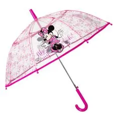 Perletti Detský automatický dáždnik MINNIE MOUSE Transparent, 50135