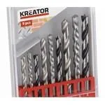 Kreator Sada vrtákov KRT012501 SET 9 ks