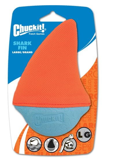 Chuckit! Hračka pre psy Chuckit Amphibious Shark Fin L