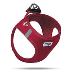 curli Postroj pre psov Softshell Red 2XS, 2-4 kg