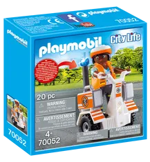 Playmobil PLAYMOBIL City Life 70052 Zásahová dvojkolka záchranárov so svetlami