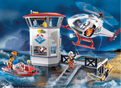 Playmobil PLAYMOBIL Rescue Action 70664 Mega Set Pobrežná stráž