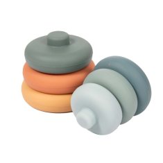 Bo Jungle silikónová stohovacia hryzátka B-Silicone Rounds