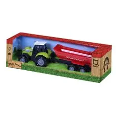 Rappa Traktor so zvukom a svetlom s červenou vlečkou