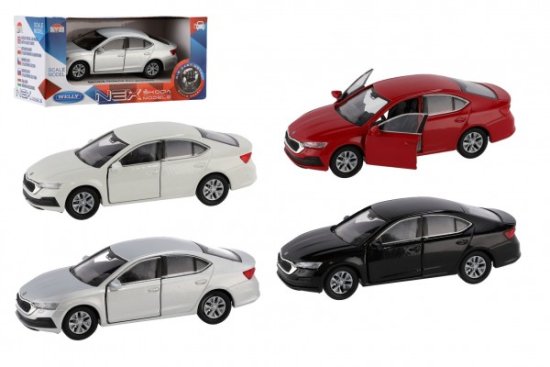 Welly Auto Škoda Octavia kov/plast 11cm 1:34 na voľný chod ass