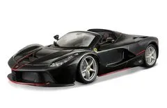 BBurago 1:24 La Ferrari Aperta čierna