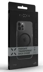 FIXED Zadný kryt MagPurity s podporou Magsafe pre Apple iPhone 15 Pro Max, FIXPURM-1203-BK, číry