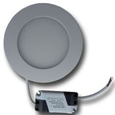 Max LED svetlo 6W stropné priemer 120mm 3000K