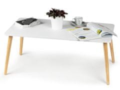 Iso Trade Moderný škandinávsky konferenčný stolík | 100x50 cm