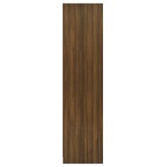 Petromila vidaXL Šatník so zásuvkami hnedý dub 50x50x200 cm spracované drevo