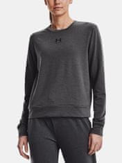 Under Armour Tričko Rival Terry Crew-GRY XS