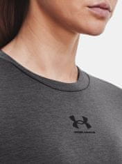 Under Armour Tričko Rival Terry Crew-GRY XS