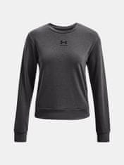 Under Armour Tričko Rival Terry Crew-GRY XS