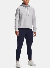 Under Armour Mikina Rival Fleece CB Hoodie-GRY XS