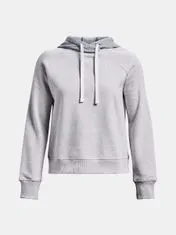 Under Armour Mikina Rival Fleece CB Hoodie-GRY XS