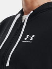 Under Armour Mikina Rival Terry FZ Hoodie-BLK XL