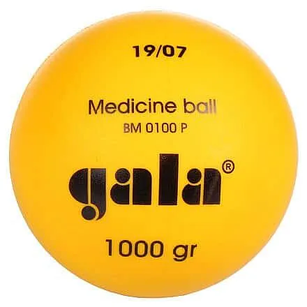 Gala Gala BM P plastová medicinálna lopta 600 g Hmotnosť: 0,6 kg