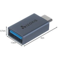 Izoksis Izoxis 18936 Adaptér OTG USB 3.0 USB TYPE-C