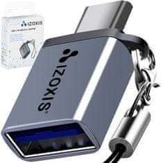 Izoksis Izoxis 18932 Adaptér OTG USB 3.0 USB TYPE-C so šnúrkou