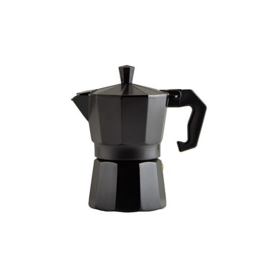 Perfect Home Kávovar moka 3 šálky PERFECT čierna