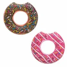 Bestway Dětský velký nafukovací kruh Donut 107 cm růžový