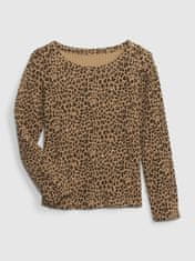 Gap Detské tričko vzor leopard 12-18M