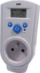 HADEX Zásuvkový termostat TH-928T digitálny