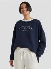 Tommy Hilfiger Tmavomodrá dámska mikina Tommy Hilfiger S