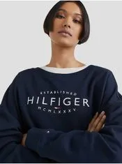 Tommy Hilfiger Tmavomodrá dámska mikina Tommy Hilfiger S