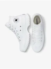 Converse Biele dámske kožené členkové tenisky Converse 37