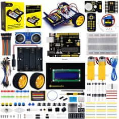 Keyestudio Keyestudio KS0436 Arduino Robot Auto Kit pre malého vynálezcu