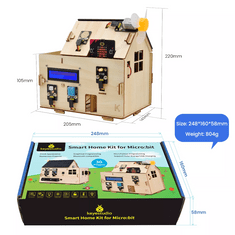 Keyestudio Keyestudio KS4028 Arduino Smart Home kit pre Micro Bit (bez microbit dosky)