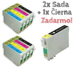 Balenie 2x Sada + 1x Čierna Epson T1291 - kompatibilný