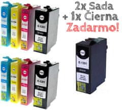 Balenie 2x Sada + 1x Čierna Epson T1305 - kompatibilný