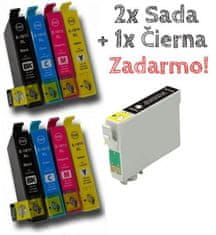 Balenie 2x Sada + 1x Čierna Epson T1816 - kompatibilný