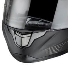 W-TEC Moto prilba Yorkroad Solid Farba White Grey Glossy, Veľkosť XXL (63-64)