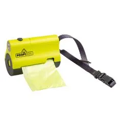 Duvo+ Plastový zásobník na sáčky s led svetlom (sáčky a batéria nie je súčasťou)-Žltá 8,5x4x6cm