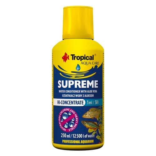 TROPICAL Supreme 250ml prípravok na úpravu vody s aloe na 12.500l vody