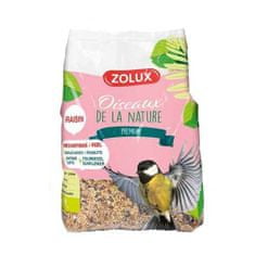 Zolux PREMIUM MIX 2 zmes semien + hrozienka pre vonkajšie vtáky 2,5kg