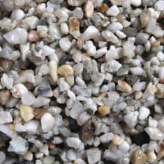 EBI AQUA DELLA AQUARIUM GRAVEL light coarse 3-6 mm 2kg štrk do akvária