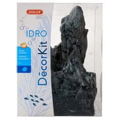 Zolux Dekorácia do akváriíIDRO KIT BLACK STONE L 17,5 x15x27cm