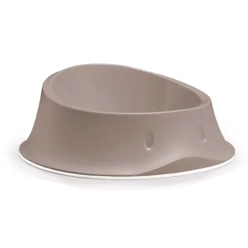 Stefanplast Chic bowl light dove grey 0,65l miska protišmyková