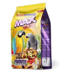 Kiki MAX Menu Parrots 1kg krmivo pre veľké papagáje