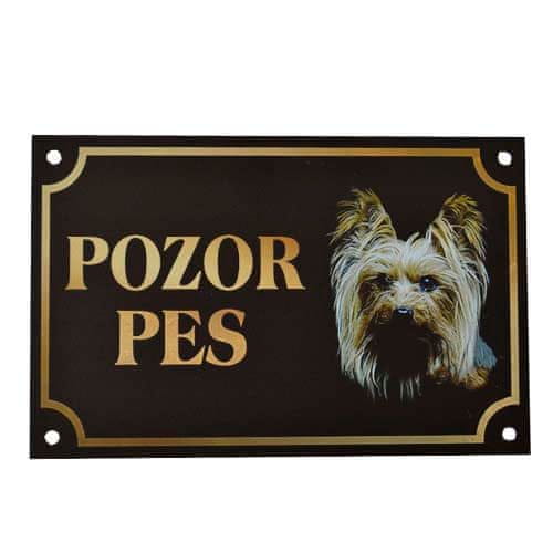 COBBYS PET POZOR PES Yorkshire 17x11cm