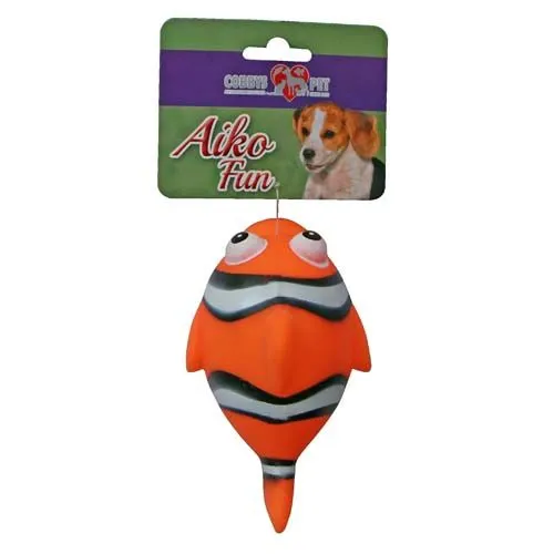 COBBYS PET AIKO FUN Ryba 13,6cm gumená hračka pre psov